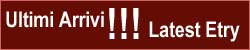 tutte le ultime novit&agrave; sul sito - all the latest news ready to buy on line