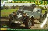 72236 ACE SCALA 1/72 MASCHINEENGWEHRKRAFTWAGEN KFZ.13