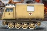 72207 ACE SCALA 1/72 RAUPENSCHLEPPER OST RSO AMBULANCE