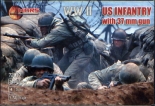 72017 MARS SCALA 1/72 RIF. 72017 US INFANTRY WITH 37 MM GUN