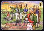 0002 STRELETS SCALA 1/72 STAFF RUSSO PRUSSIANO 1813