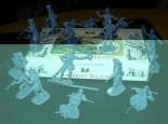 3201 ACCURATE 1/32 REVOLUTION AMERICAN MILITIA MEN