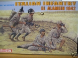 6391 DRAGON SCALA 1/35 ITALIAN INFANTRY "EL ALAMEIN" 1942