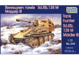 0344 UNIMODELS  SCALA 1/72 TANK HUNTER SD. KFZ 138M MARDER III