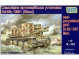 0346 UNIMODELS SCALA 1/72 SELF-PROPELLED GUN SD. KFZ. 138/1M BIZ