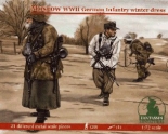 WW08 WARMODELLING WHITE METAL 20mm German Infantry Winter Dress
