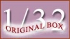 SCALA 1/32 ORIGINAL BOX