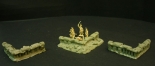 VINTAGE DIORAMA TRE FLACHES