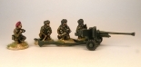 WG63 WARMODELLING 20 MM 6pdr Gun UK + UK Paras Crew
