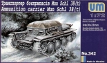 0342 UNIMODELS SCALA 1/72 AMMUNITION CARRER MUN SCHL 38T