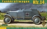 72237 ACE SCALA 1/72 FUNKKRAFTWAGEN KFZ.14