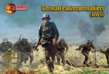 72108 MARS 1/72 Panzergrenadiers (WWII) 40 figures/8 poses