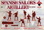 72104 REDBOX  Spanish Sailors Artillery 16-17 centry SET3