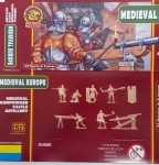 UR010 Medieval Gunpowder Castle Artillery 1/72