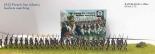 AP061 WATERLOO 1815 - 1/72  FRENCH LINE INFANTRY FUSILIERS MARCH