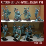 AP029 WATERLOO 1815 SCALA 1/32 FANTERIA ITALIANA WWI